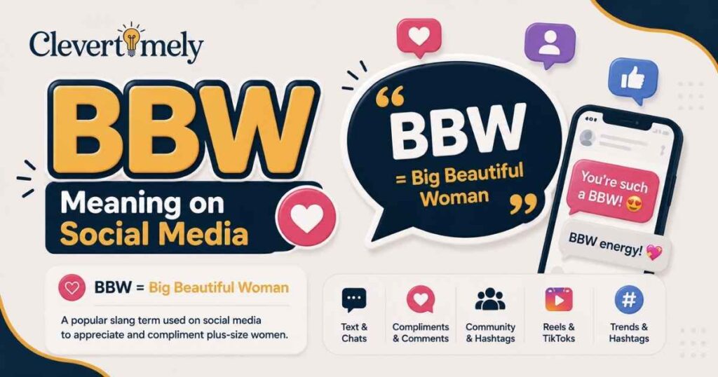 BBW Meaning on Social Media