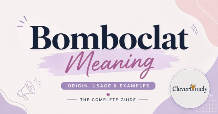 Bomboclat Meaning