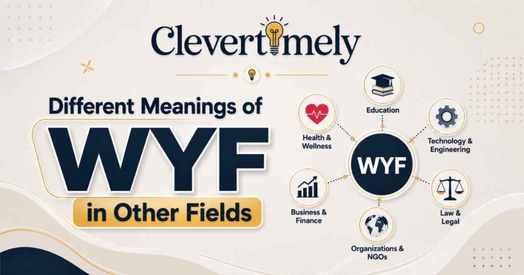 Different Meanings of WYF in Other Fields