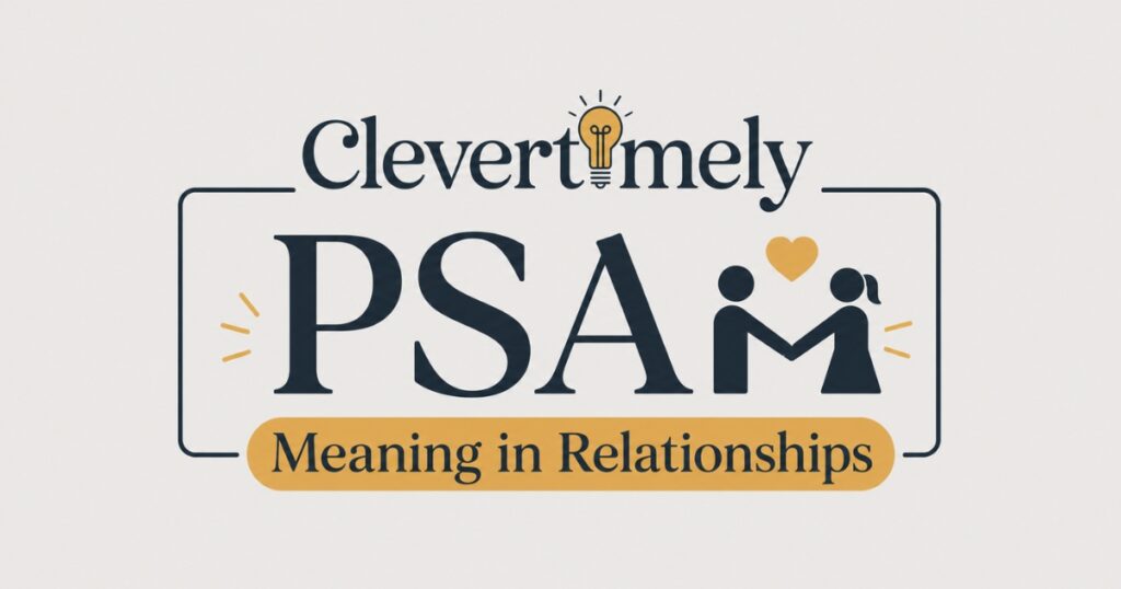 PSA Meaning in Relationships