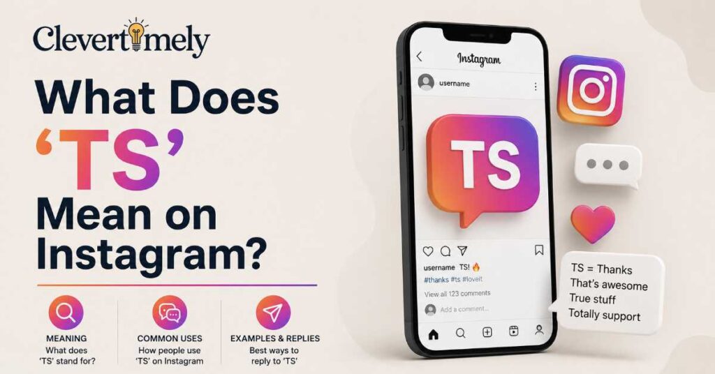 What Does 'TS' Mean on Instagram?