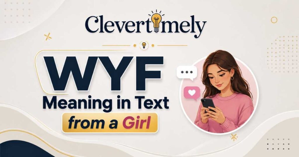 WYF Meaning in Text from a Girl