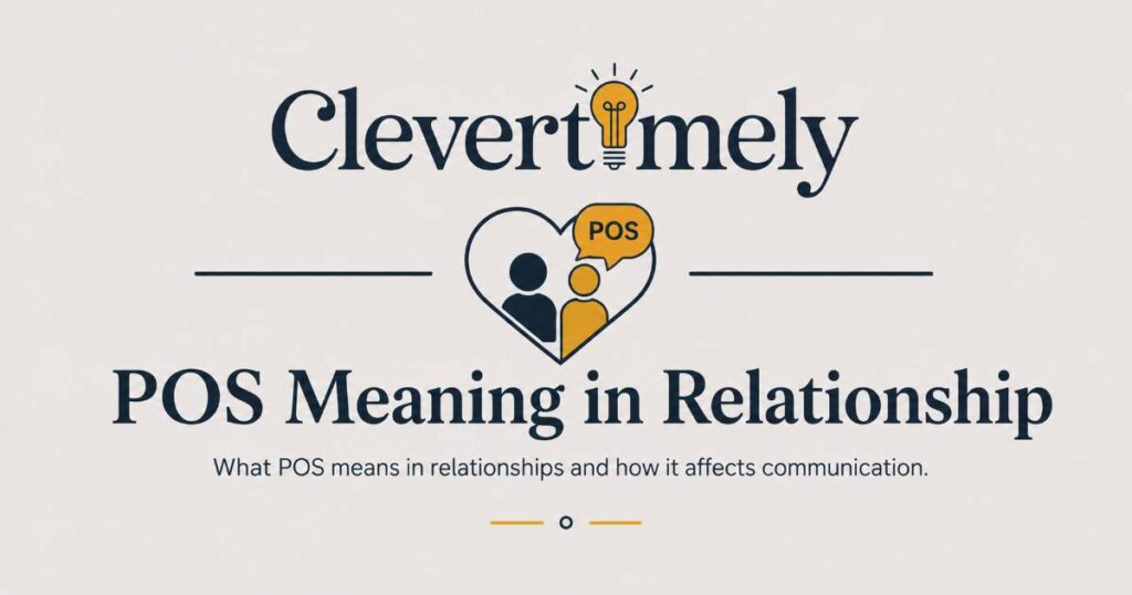 POS Meaning in Relationship
