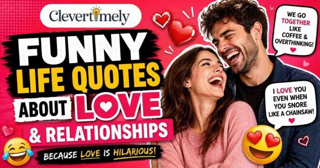 Funny Life Quotes About Love & Relationships
