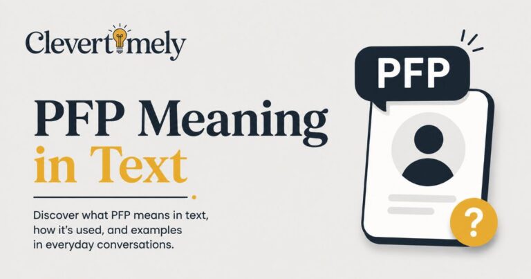 PFP Meaning in Text