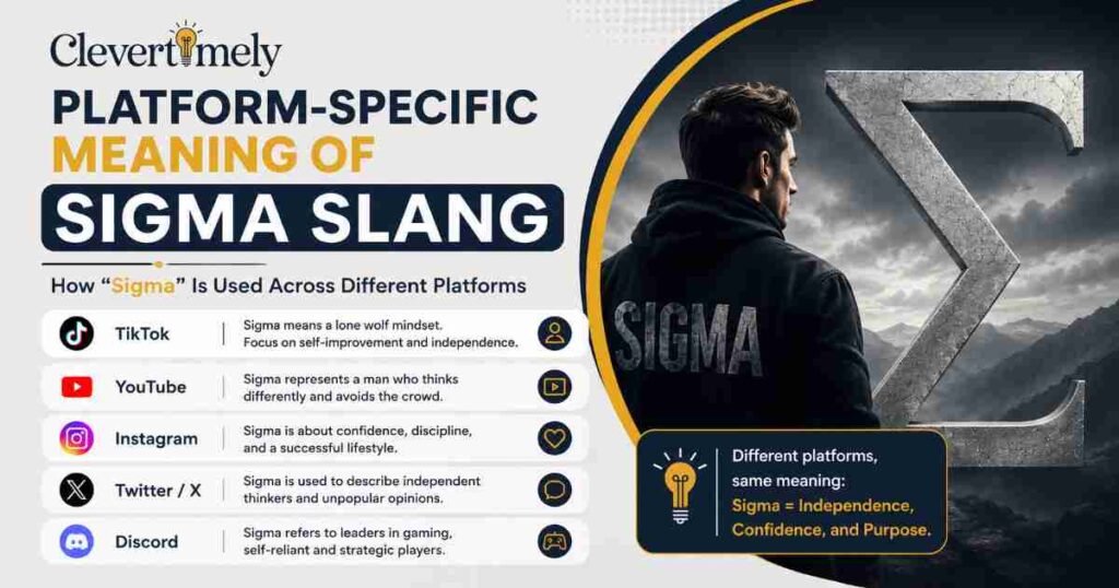 Platform-Specific Meaning of Sigma Slang