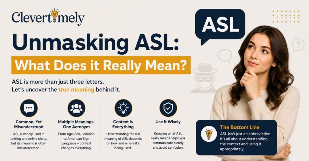 Unmasking ASL
